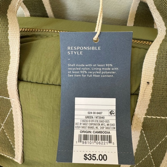 Universal Thread Olive Backpack - Picture 9 of 14